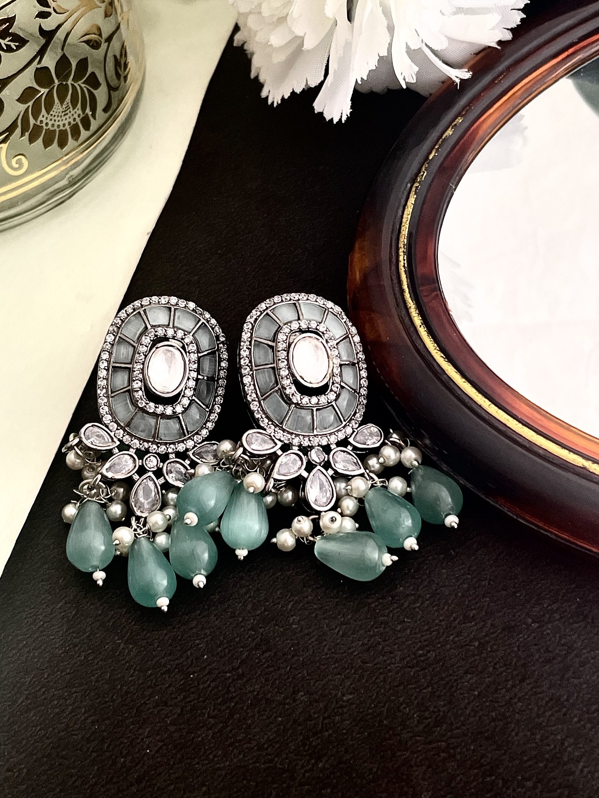 IMG_0824 Alankar earrings | C-386 - Image 1
