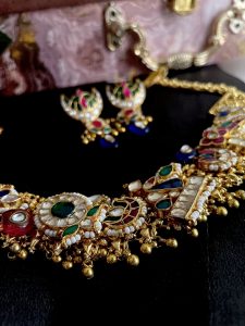 Nirali Pachi kundan necklace - Image 5