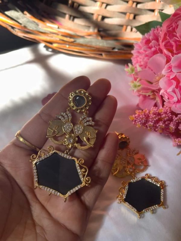 jamal elephant earrings| C-377 - Image 3