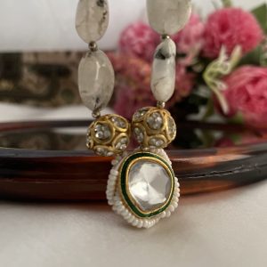 Tara polki necklace