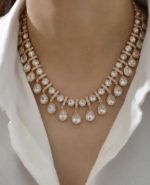 Luxurious Carat  Finish Kundan Necklace Perfect Festive wear C-315 - Image 3