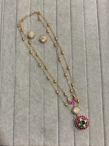 Shreya Layered Jadau set