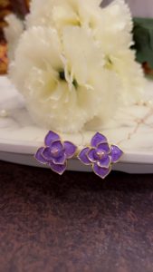 Violet studs