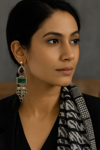 Green Aura Earrings