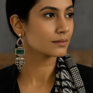 Green Aura Earrings