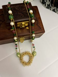 ROYAL BLOOM SEMIPRECIOUS MALA - Image 2