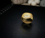 Gold Statement Ring Watch | Quiet Luxury Fashion Detail Code 240 - Image 3